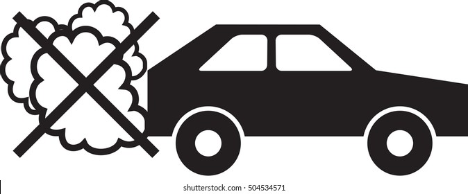 Switch off engine icon or logo in modern line style. High quality black outline pictogram. Vector illustration on a white background. 