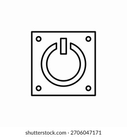switch off icon sign vector