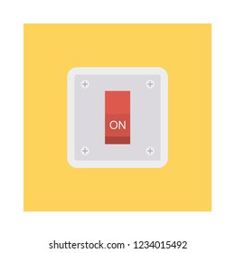 switch.  on and  off. 