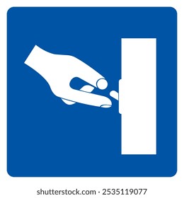 Switch ON Symbol Sign ,Vector Illustration, Isolate On White Background Label.EPS10