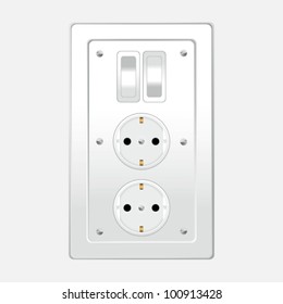 switch one for home illustration art vector