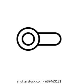 Switch outline icon illustration isolated vector sign symbol
