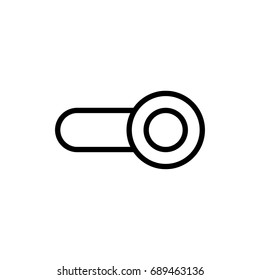Switch outline icon illustration isolated vector sign symbol