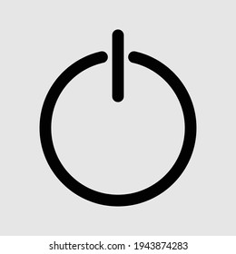 switch outline icon isolated vector illustration