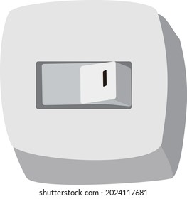 switch parts on off illustration