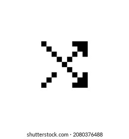 switch pixel perfect icon design. Flat style design isolated on white background. Vector illustration