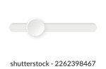Switch slider icon in flat style. Volume control vector illustration on isolated background. Level button sign business concept.