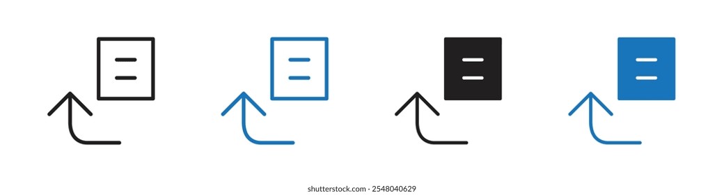 Switch theme icon Vector set outline