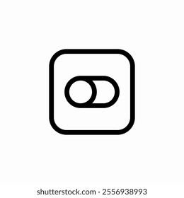 switch toggle icon sign vector