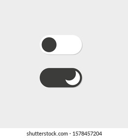 Switch ui icon. Vector illustration in flat design
