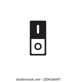 diseño de símbolo de icono vector de conmutador