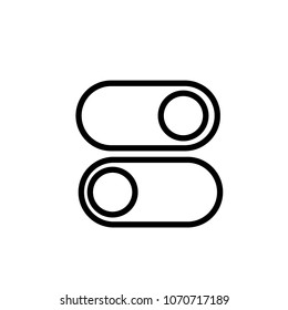 Switch Vector Icon Illustration For Web And Mobile App.Ui/Ux