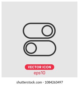 Switch Vector Icon Illustration For Web And Mobile App.Ui/Ux