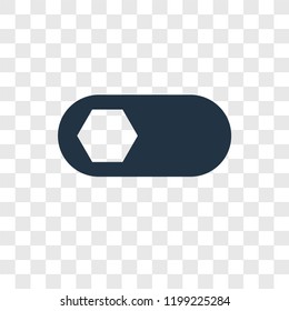 Switch vector icon isolated on transparent background, Switch transparency logo concept