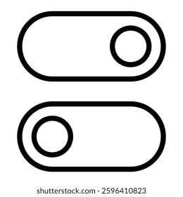 Switch Vector Line Icon Design