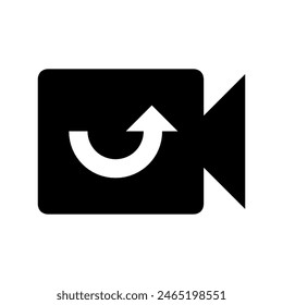 Switch video on icon vector design in eps 10