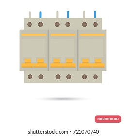 Switchboard color flat icon
