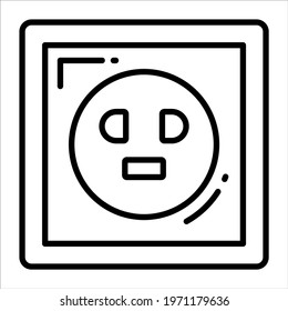 Switchboard line vector Icon. that can be easily modified or edit