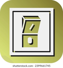 Switcher  Vector Glyph Gradient Background Icon For Personal And Commercial Use.
