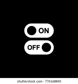 Switches on and off vector icon
