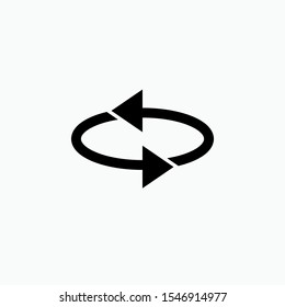 Switching Icon. Exchange Illustration As A Simple Vector Sign & Trendy Symbol for Design, Websites, Presentation or Application.