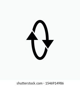 Switching Icon. Exchange Illustration As A Simple Vector Sign & Trendy Symbol for Design, Websites, Presentation or Application.