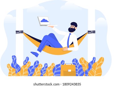 Mit einem Cloud-Service auf Online-Arbeit umschalten. Für Web-Kommunikation und virtuelle Besprechung.
