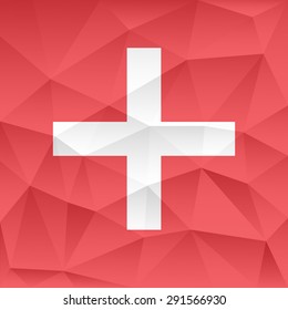 switzerland abstract background consisting of triangles
