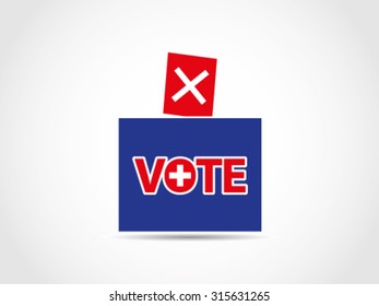 Switzerland Ballot Box Leader