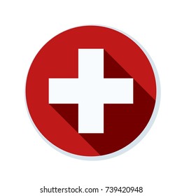 Switzerland button illustration