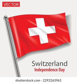 Switzerland country flag independence day