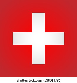 Switzerland flag.