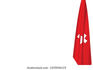 Switzerland  flag background. vector illustration