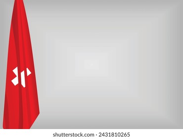 Switzerland  flag background. vector illustration