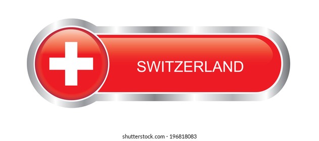 Switzerland Flag glossy banner 