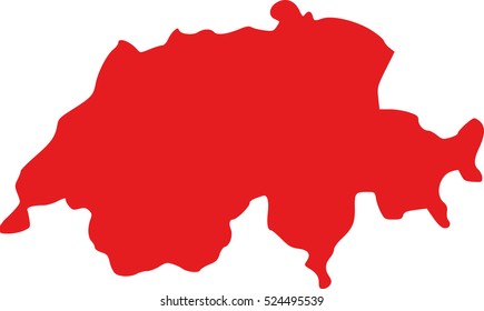 Switzerland map