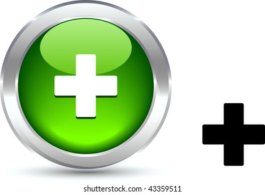 Switzerland   realistic button. Vector illustration.
