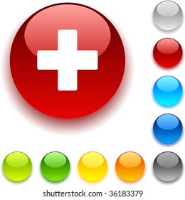 Die Schweiz glänzt. Vektorgrafik.