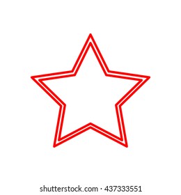 Switzerland star icon Vector
