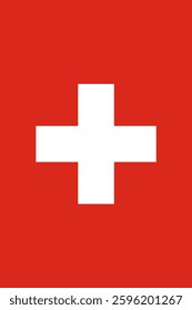 Switzerland Vertical Flag, Vertical Flag Switzerland