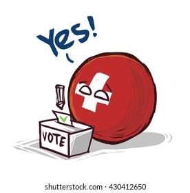 Switzerland voting yes
