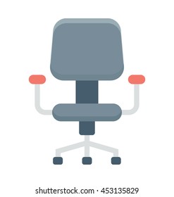 Swivel Chair Vector Icon