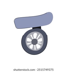 swivel luggage wheels cartoon. replacement spinner, rubber universal, heavy duty swivel luggage wheels sign. isolated symbol vector illustration