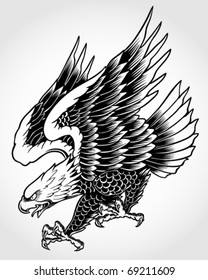 eagle tattoos drawing