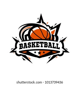 Swoosh Basketball Logo