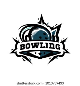 Swoosh Bowling Logo