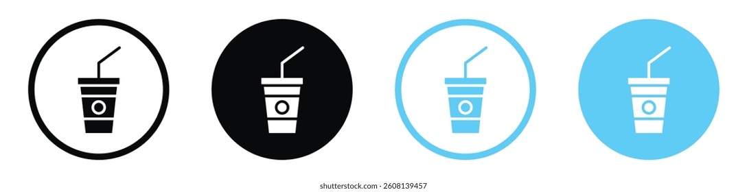 Swoosh Cup icon collection. vector illustration set