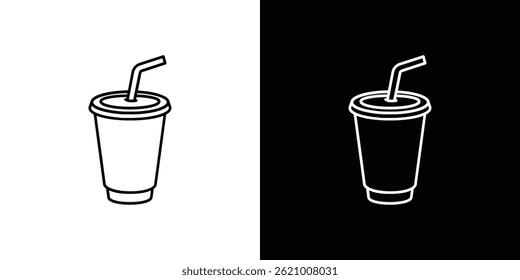 Swoosh Cup icon vector for web, and mobile app