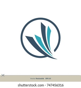 Swoosh Element Vector Logo Template Illustration Design. Vector EPS 10.