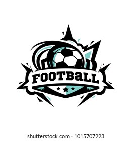 Swoosh Football Logo